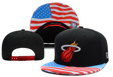 Miami Heat Snapback Hat XDF 14082 06